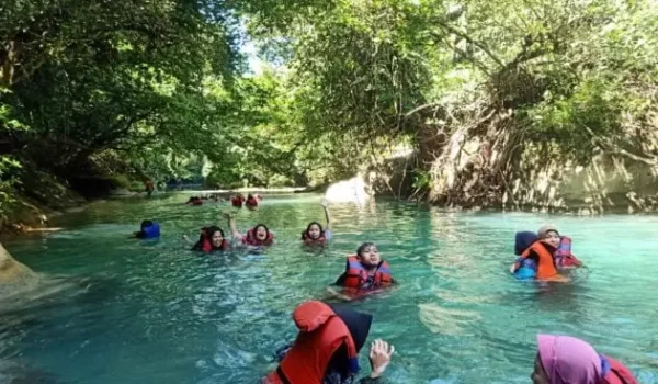 Paket body rafting citumang pangandaran